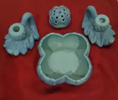 MID-CENTURY MODERN VAN BRIGGLE POTTERY ART CRAFT SET, View more