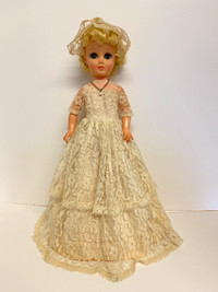 Vintage 1950s Bride Doll