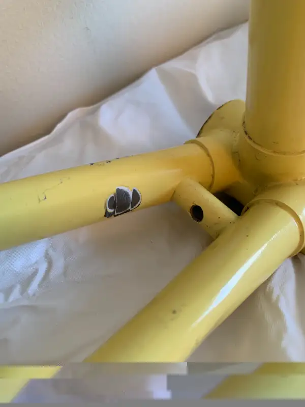 1987 PEUGEOT PZ-14 Triathlon COLUMBUS Steel FRAME - 56 cm - RARE in Frames & Parts in Ottawa - Image 10