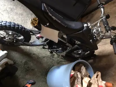 Good little bike runs good nothing new could use a little TLC. Asking $1200 obo.