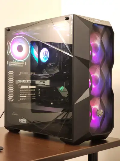 RTX 5070 Gaming PC, 5800X3D, ASUS ROG Crosshair, View more