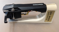 Micro Seiko turntable headshell with Shure M81MC cartridge