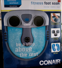 New Conair Electric Water Foot Spa Massager
