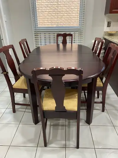 Dining Table with 6 Chairs, View more