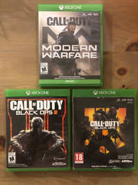 Call of Duty XBox One games $5 each 