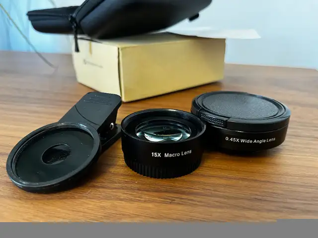 Aukey 2 in 1 Macro & Wide angle lens for smartphones64247148573570122