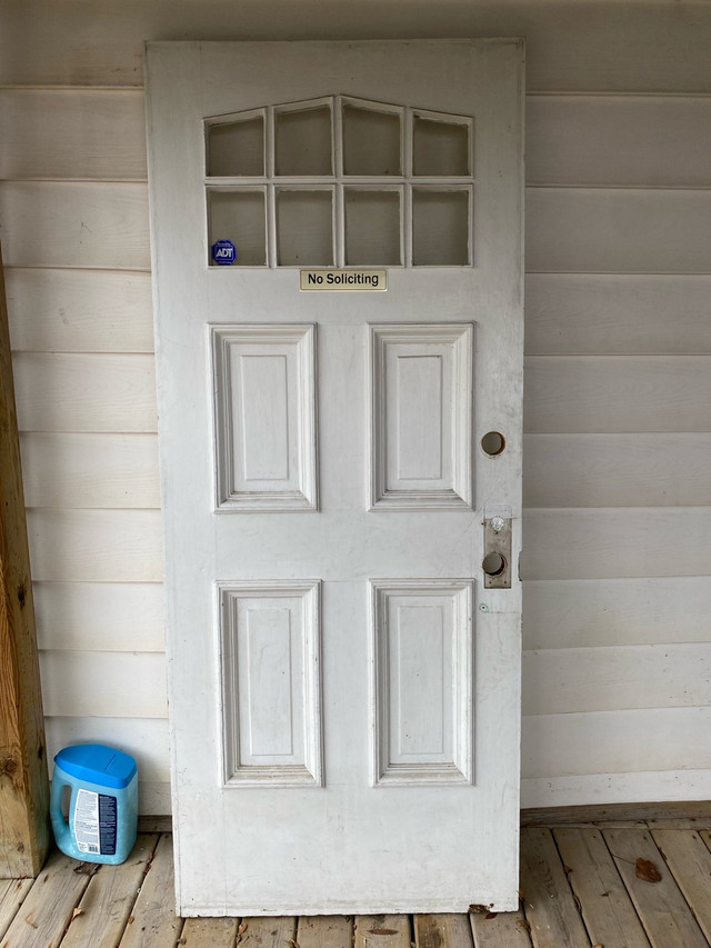 Vintage Solid Wood Entry Door in Windows, Doors & Trim in Cambridge