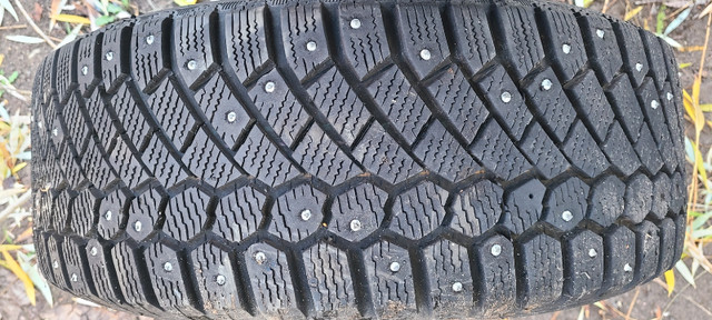 205/55/16 Nord Frost studded winter tire on rims in Tires & Rims in Kelowna - Image 4