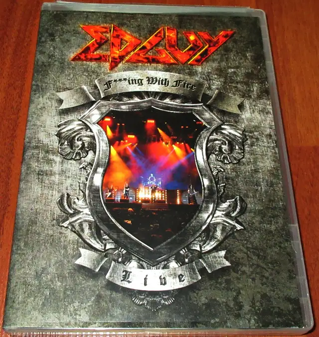 DVD :: Edguy – F  With Fire (Live)