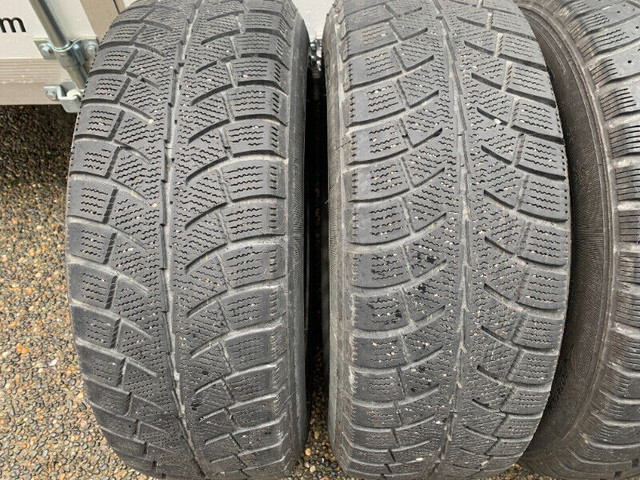 2 pairs of 205/60/16 and 205/65/15 mounted on steel rims in Tires & Rims in Delta/Surrey/Langley - Image 2