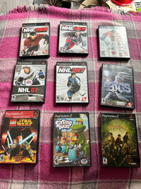 PS2 my games collection - 9 CD’s