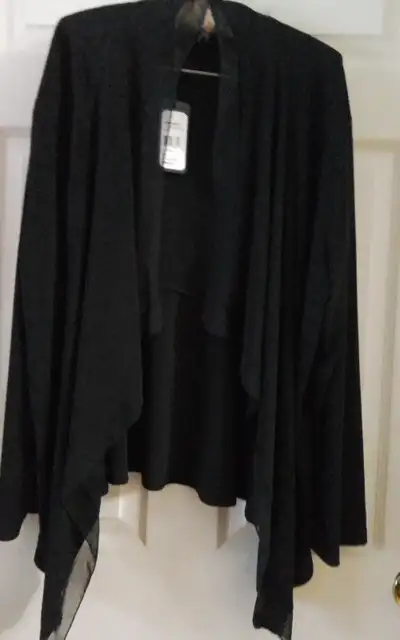 Womans Black Jacket/ Skirt Travel Wear 2X/3X- NEW TAGS, View more
