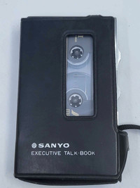 Sanyo Executive Talk Book cassette working, like new