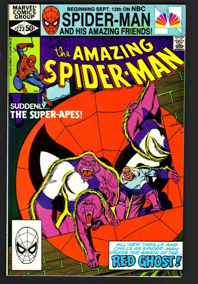 MARVEL COMICS THE AMAZING SPIDER-MAN SPIDERMAN #223 1981, View more