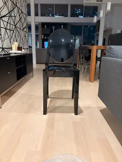 Kartell Victoria Black Chairs, View more