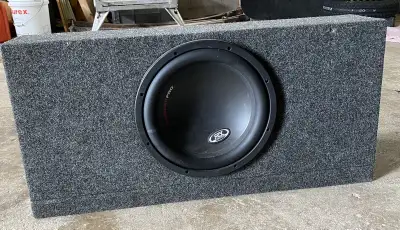 12 inch Mtx thunderpro 2 subwoofer in custom box, View more