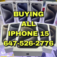 PAYING INSTANT CASH FOR ALL IPHONE 15/15PRO/15PROMAX