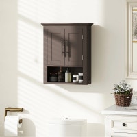 Brown Bathroom Wall Cabinet, Medicine Cabinet, Toilet Storage  Markham / York Region Toronto (GTA) Preview