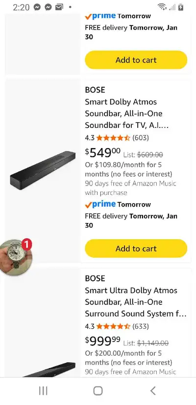 Bose Smart Soundbar, View more