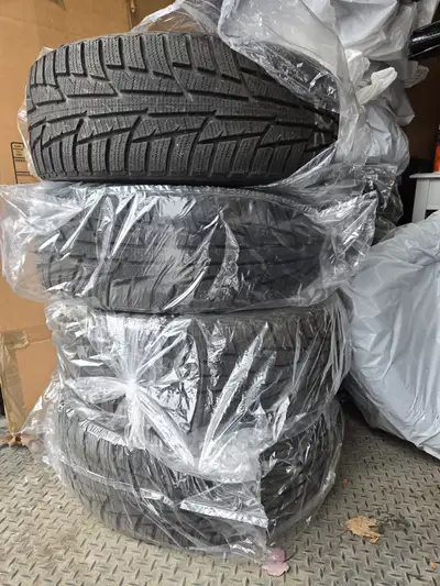 4 Winter Tires — ZETA ANTARCTICA 6 Size: 225/55R18 Load Rating: 98 Speed Rating: T - Excellent condi...