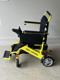 Electric Air Hawk mobility travel wheelchair