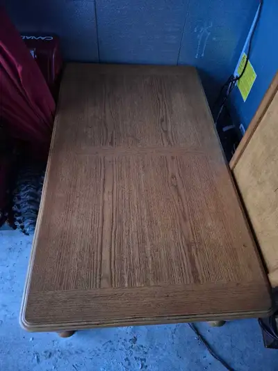 Pine solid wood coffee table. Color is lighterr, View more