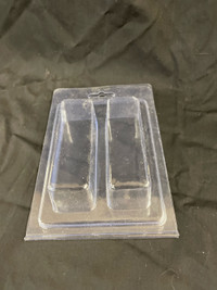 NEW• Box of 500pcs• clamshell packaging 2 cavity 3.5”x 1.1/4”