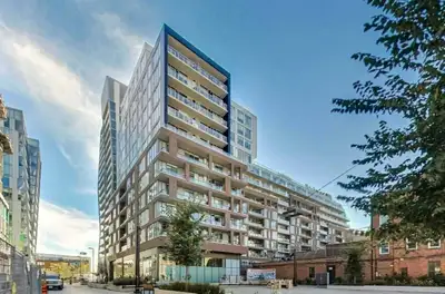 Condo for Rent in Leslieville, Queen East! Brand-new building — clean, modern, and features a spacio...