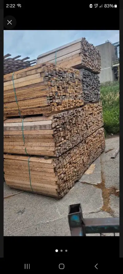 Several Bundles of Approx 1x3x45 Dry Kiln Sticks , View more