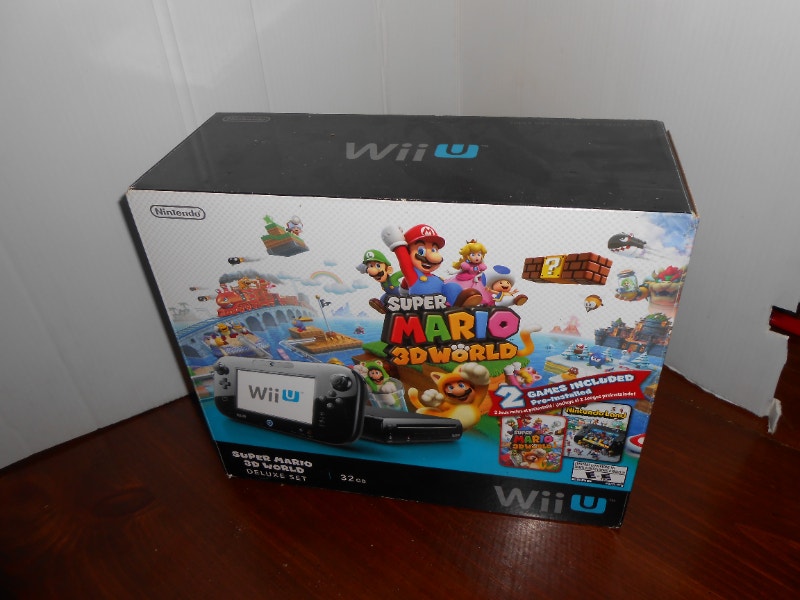 Nintendo Wii U 32GB Console with Extra Controller in Box Nintendo Wii