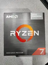 Ryzen 5700g processor w/ onboard Vega graphics