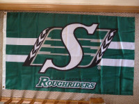 Saskatchewan Roughriders CFL Football 36 x 60 banner