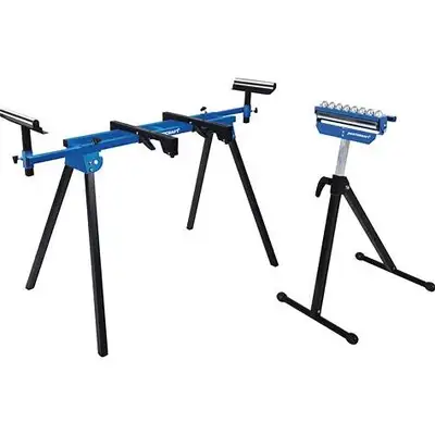 Sells $285 New Mastercraft Mitre Saw Stand, Bonus Support Stand, View more