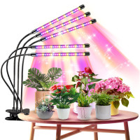 Plants Flowers Lights 5 Head Plant Light Indoor 105pcs LED Lamp