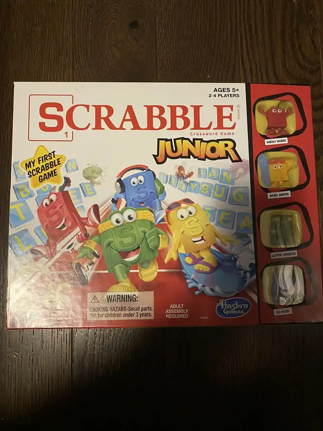 Like new never used Scrabble Junior Board Hame l63735877106177120