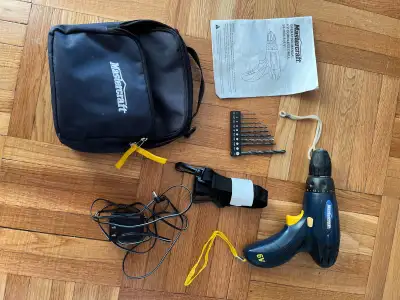 screwdriver mastercraft 6v kit, View more