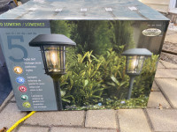 Used outdoor solar lights
