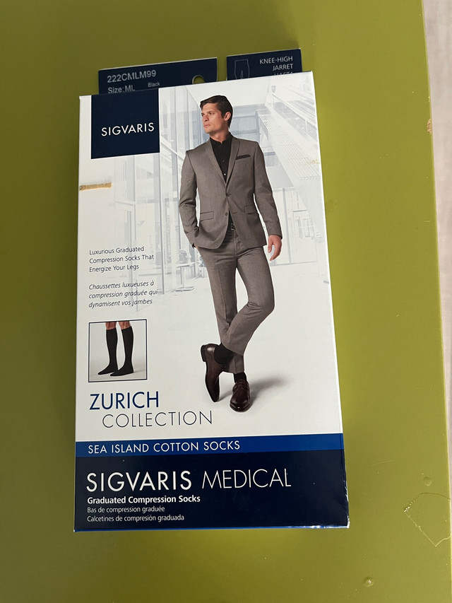 New Sigvaris medical compression socks in Health & Special Needs in Mississauga / Peel Region