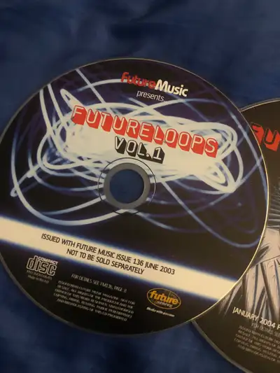 Selling Future Loops Vol. 1 and Vol. 2 Sample CDs. These are from Future Music magazine. Vol. 1 is f...