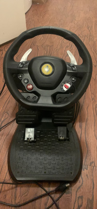 Thrustmaster T80 Ferrari 488 Racing wheel and pedals Playstation