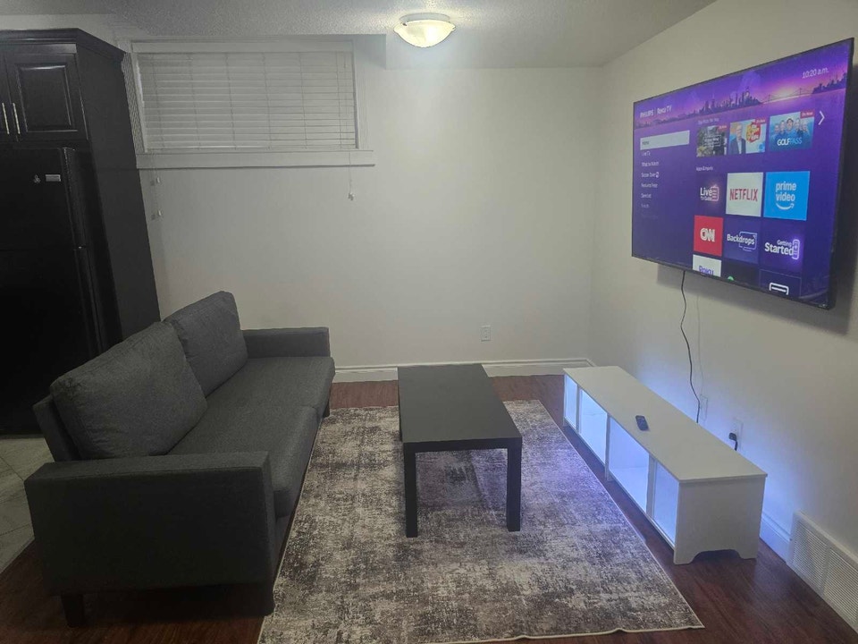 Furnished 1-bedroom basement for rent 5
