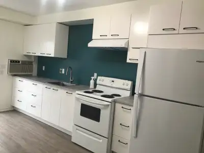 Logement à louer , 4 1/2 situé au deuxième étage, dans un triplex, propriétaire occupant au rez-de-c...