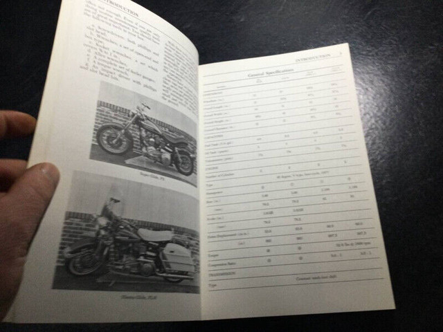 1965-1974 Harley-Davidson Manual Sportster Electra Glide Super in Non-fiction in Parksville / Qualicum Beach - Image 3