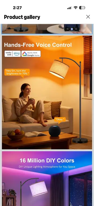 LED Floor lamp, View more
