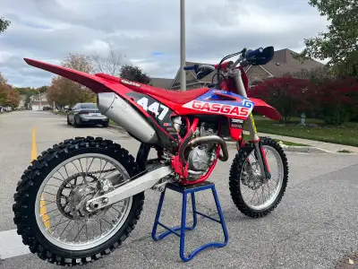 For sale is my 2023 gas gas mc250f. Bought it last year and rode for a season. Runs good. Chain, spo...
