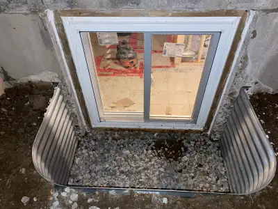 Egress window side door contact us for details (289)795-8486, View more