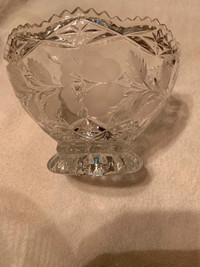 Crystal candy dish