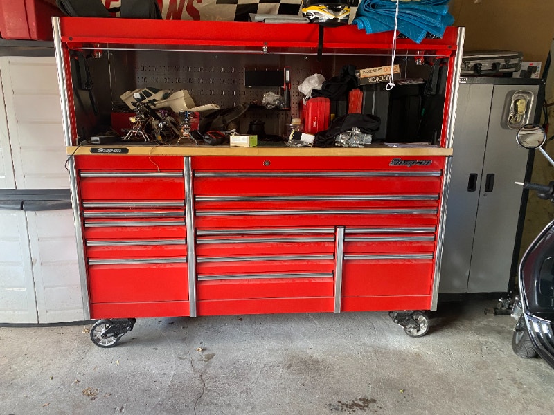 Snap On Epic 84" with hutch and wood top Tool Storage & Benches City of Toronto Kijiji