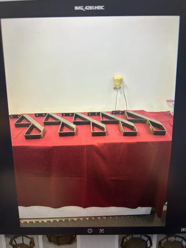 5 Pce. Custom Built Metal Stair Risers. | Other | Swift Current | Free ...