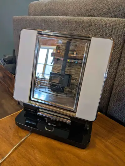 Ottlite light up makeup mirror